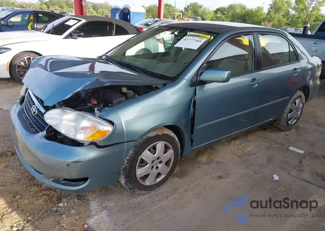 2006 Toyota Corolla Le из США, поврежденный, VIN 1NXBR32E06Z744767